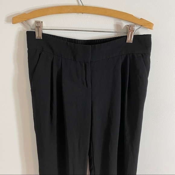 Loft Skinny Leg Cuffed Black Dress Pants Marisa 0T - Picture 5 of 10